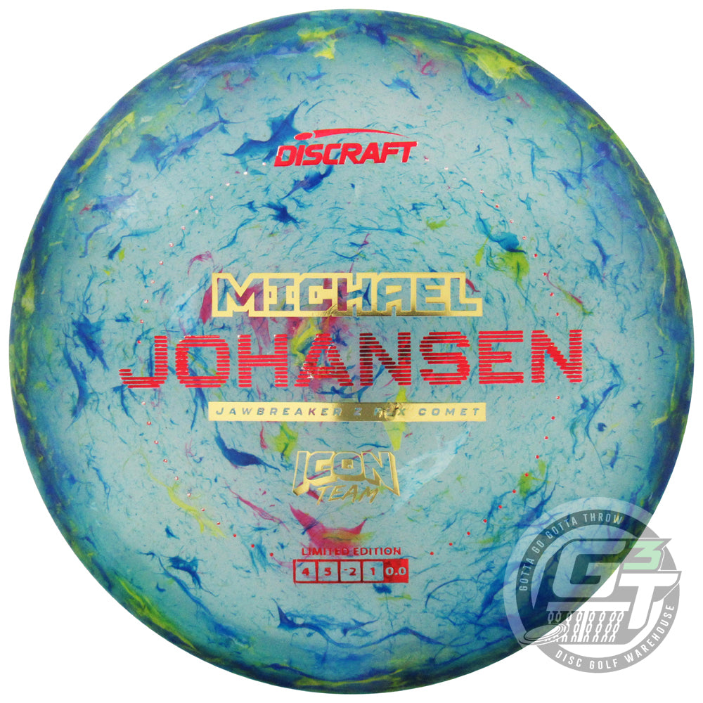 Discraft Limited Edition 2024 Tour Series Michael Johansen Jawbreaker Elite Z FLX Comet Midrange Golf Disc
