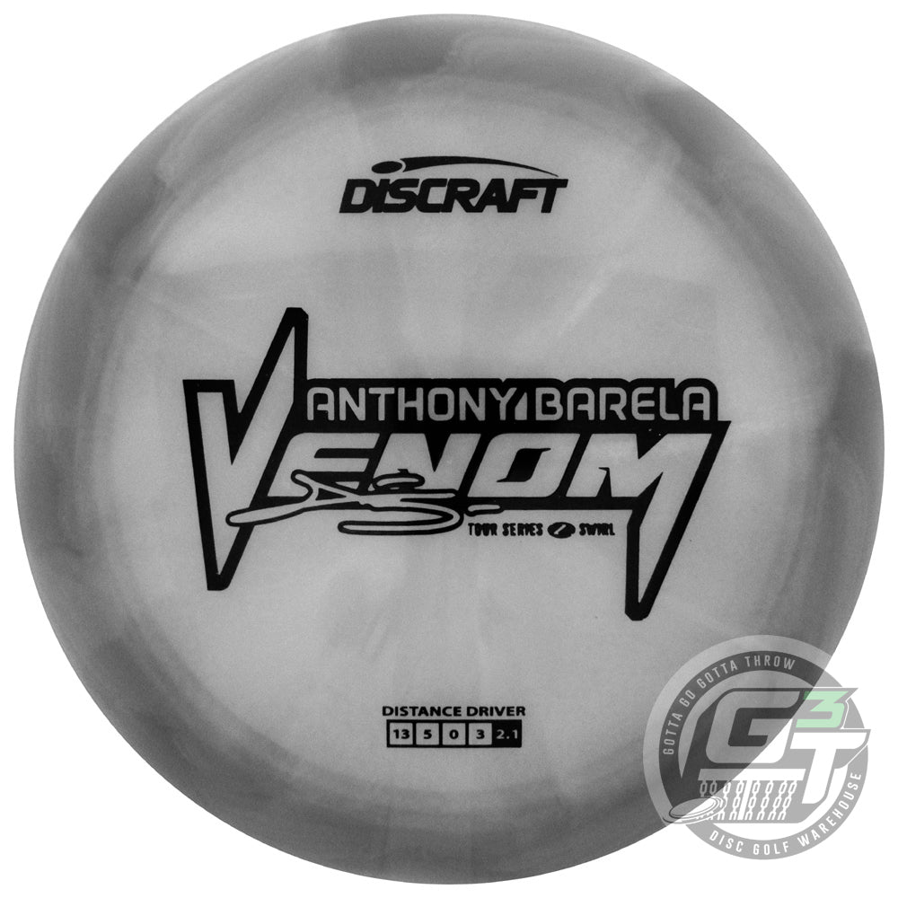 Discraft Limited Edition 2025 Tour Series Anthony Barela Swirl Elite Z Venom Distance Driver Golf Disc
