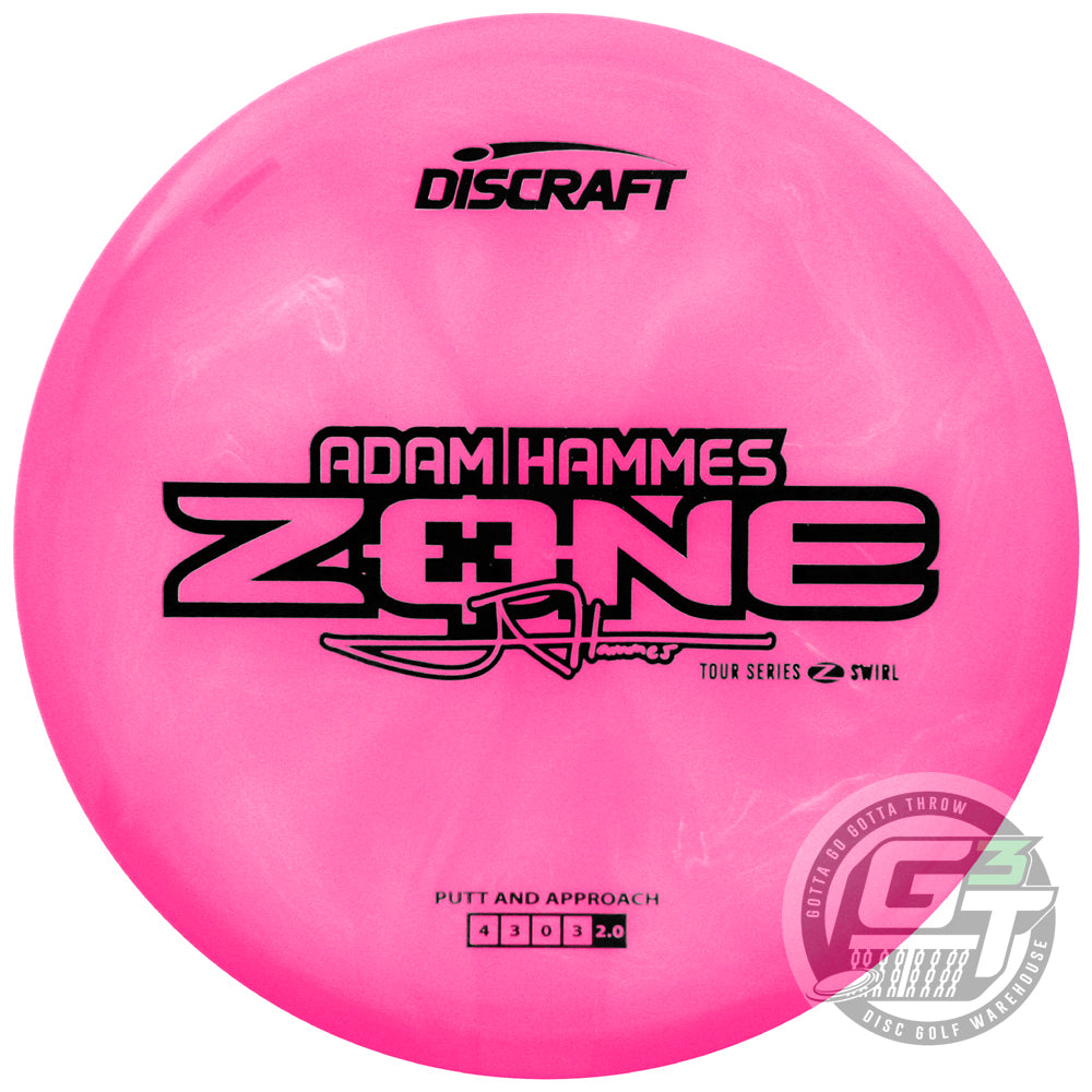 Discraft Limited Edition 2025 Tour Series Adam Hammes Swirl Elite Z Zone Putter Golf Disc