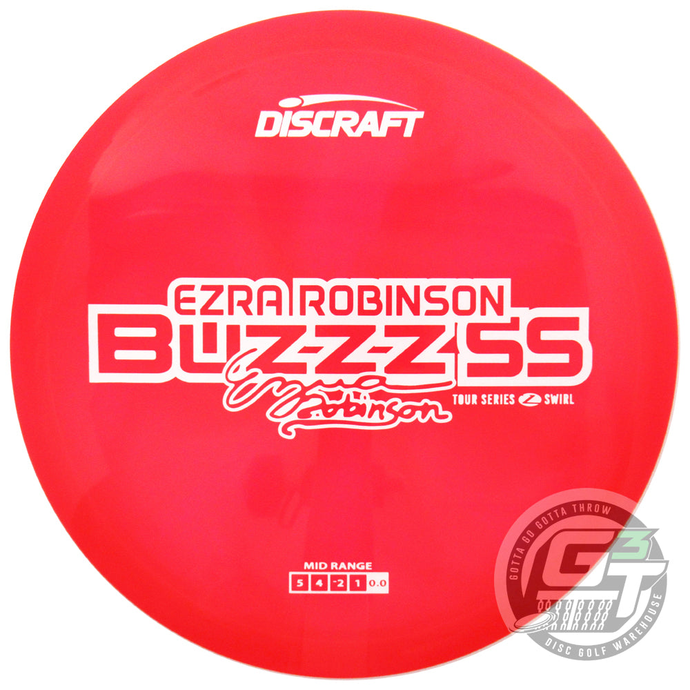Discraft Limited Edition 2025 Tour Series Ezra Robinson Swirl Elite Z Buzzz SS Midrange Golf Disc