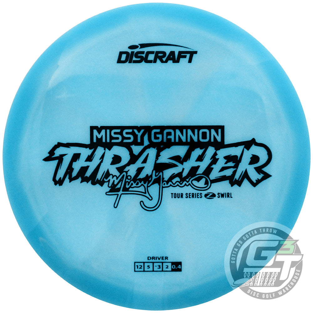 Discraft Limited Edition 2025 Tour Series Missy Gannon Swirl Elite Z Thrasher Distance Driver Golf Disc