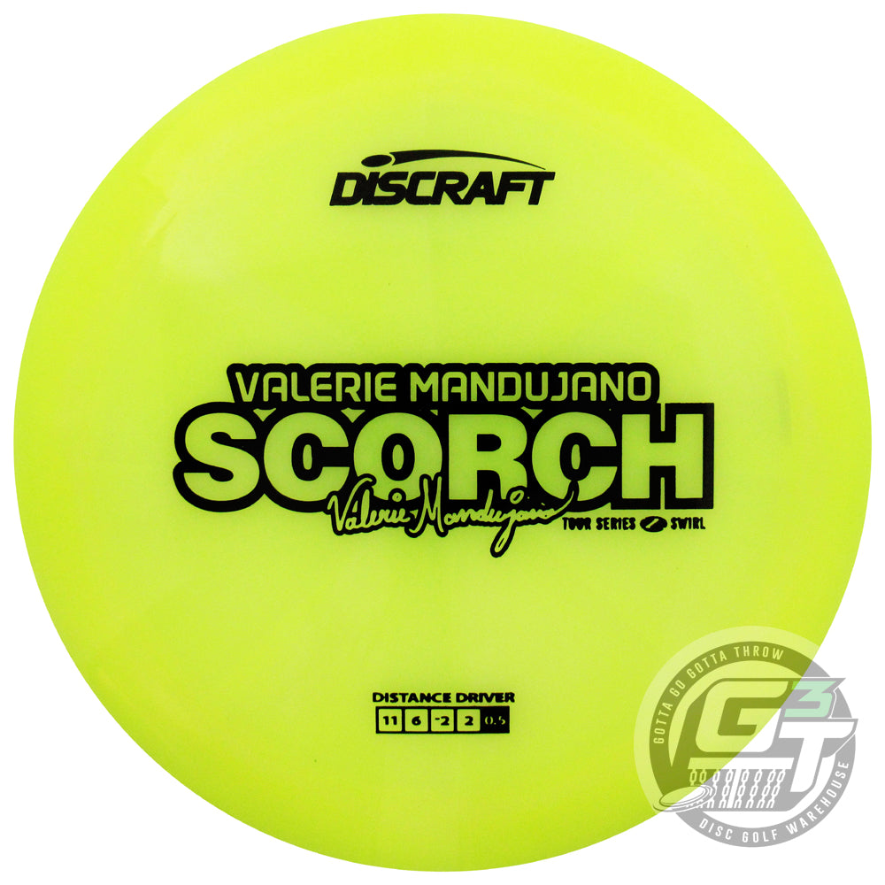 Discraft Limited Edition 2025 Tour Series Valerie Mandujano Swirl Elite Z Scorch Distance Driver Golf Disc
