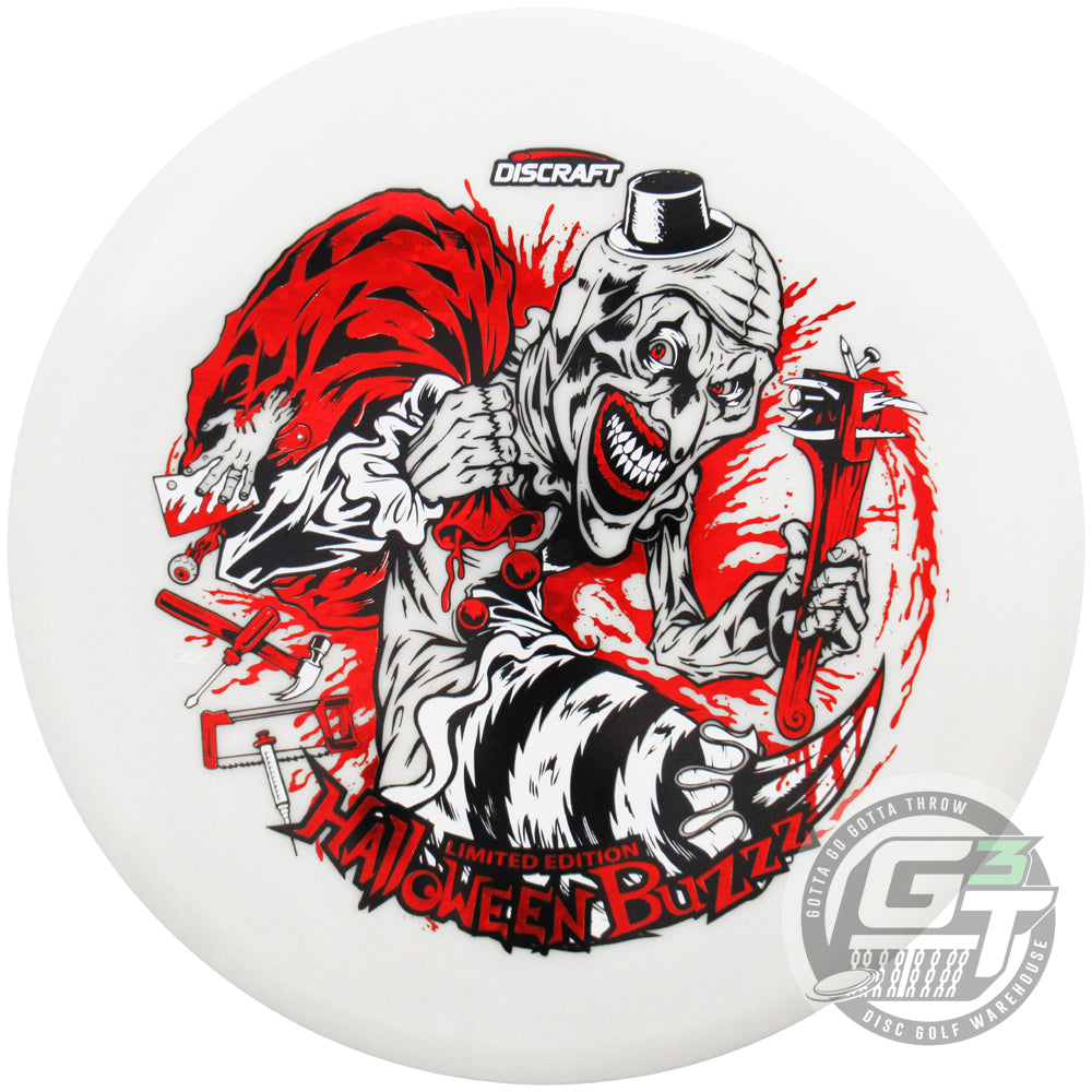 Discraft Limited Edition 2025 Halloween Tri-Foil Glo Elite Z Buzzz Midrange Golf Disc