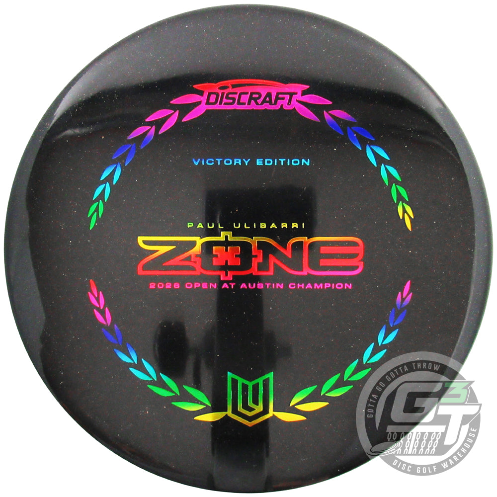 Discraft Limited Edition Victory Edition 2026 Open at Austin Champion Paul Ulibarri Midnight Shimmer Elite Z Zone Putter Golf Disc