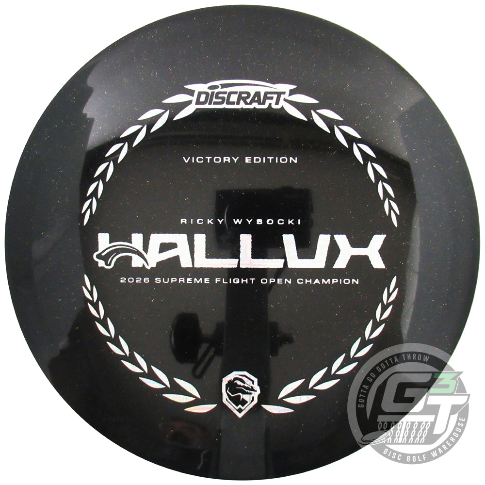 Discraft Limited Edition Victory Edition 2026 Supreme Flight Open Champion Ricky Wysocki Midnight Shimmer Elite Z Hallux Distance Driver Golf Disc