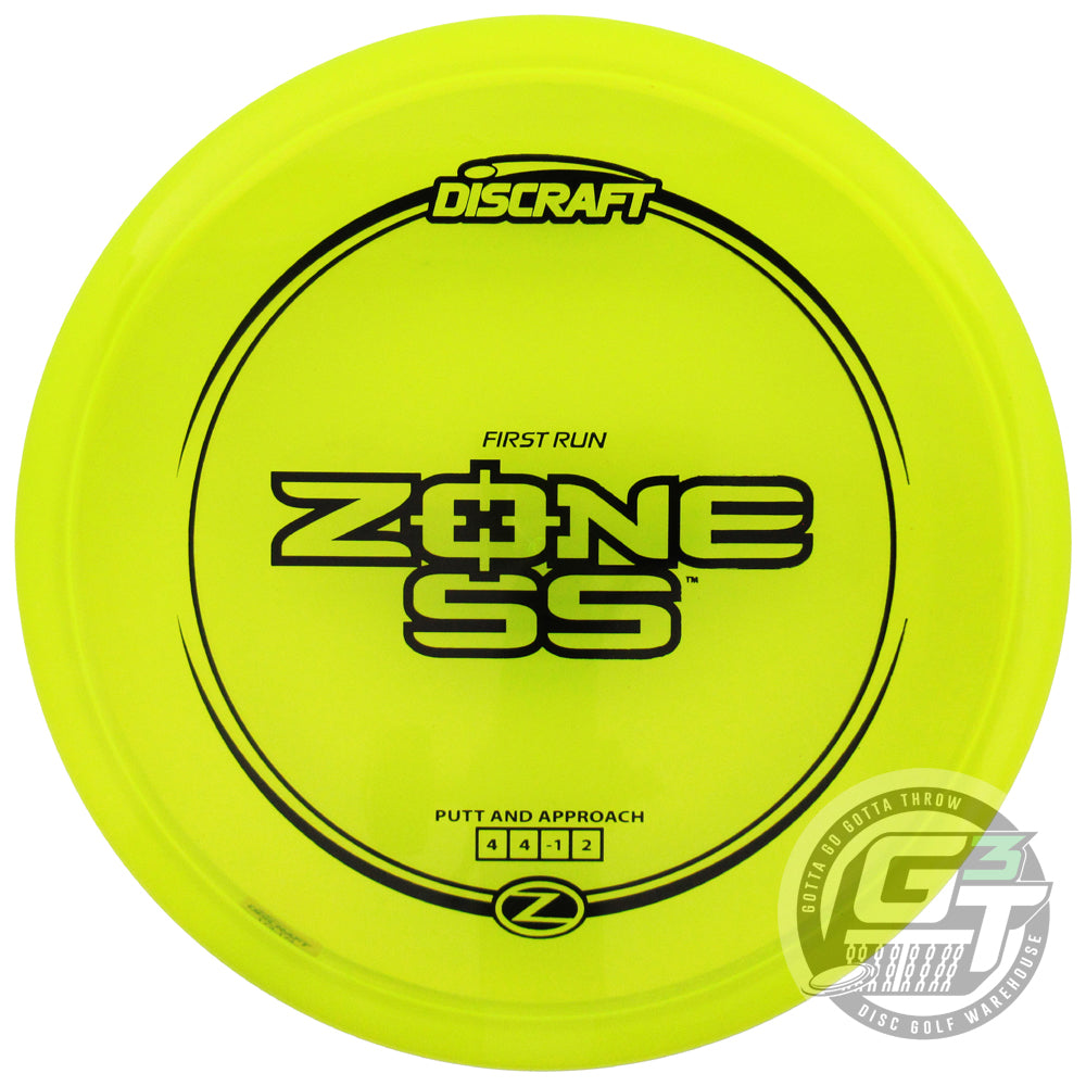 Discraft First Run Elite Z Zone SS Putter Golf Disc