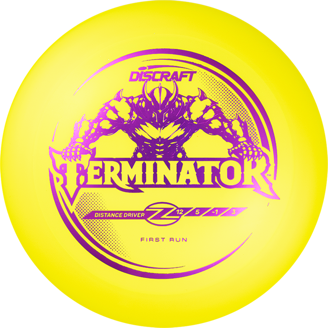 Discraft First Run Elite Z Terminator Distance Driver Golf Disc