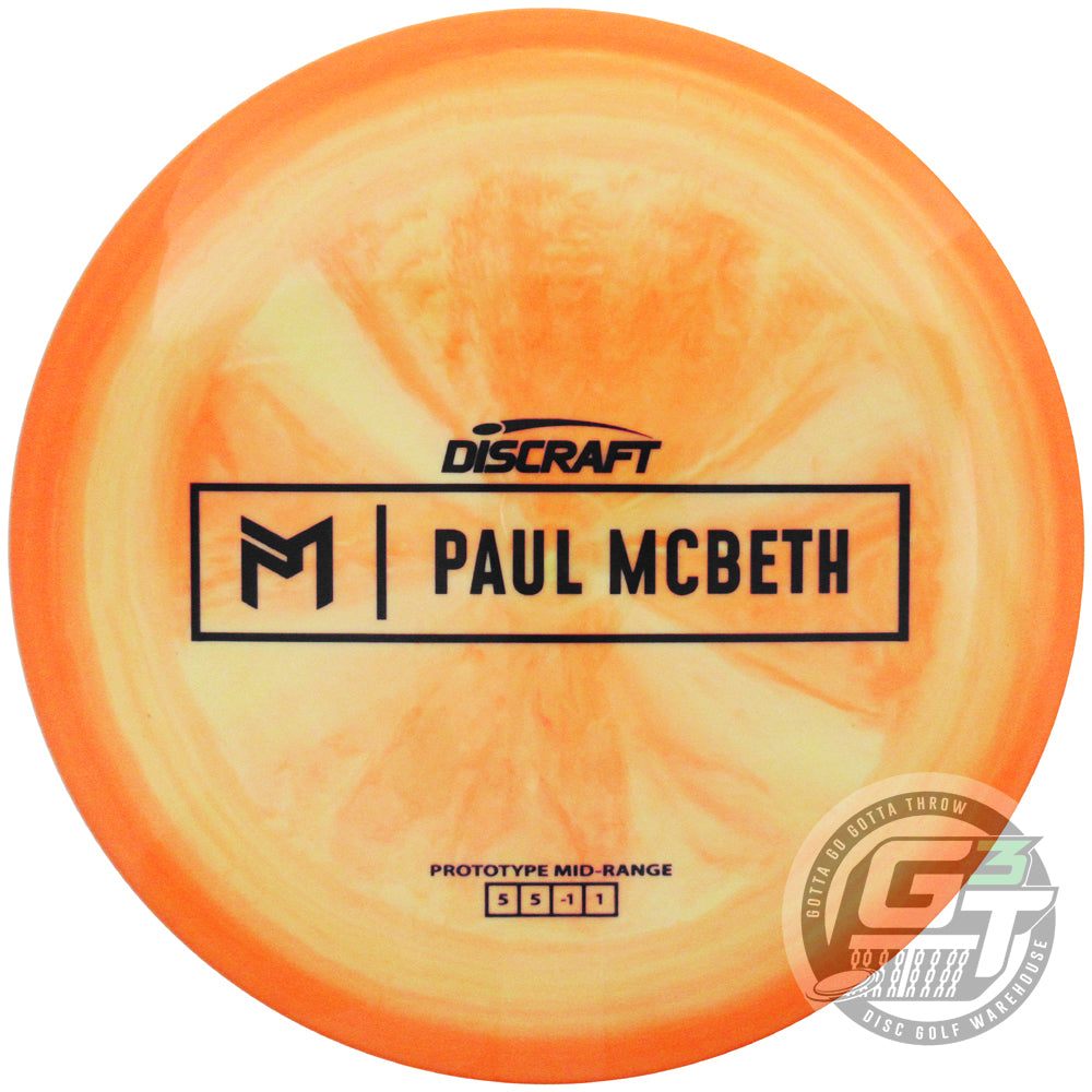 Discraft Limited Edition Prototype Paul McBeth Signature Prototype Blend Malita Midrange Golf Disc