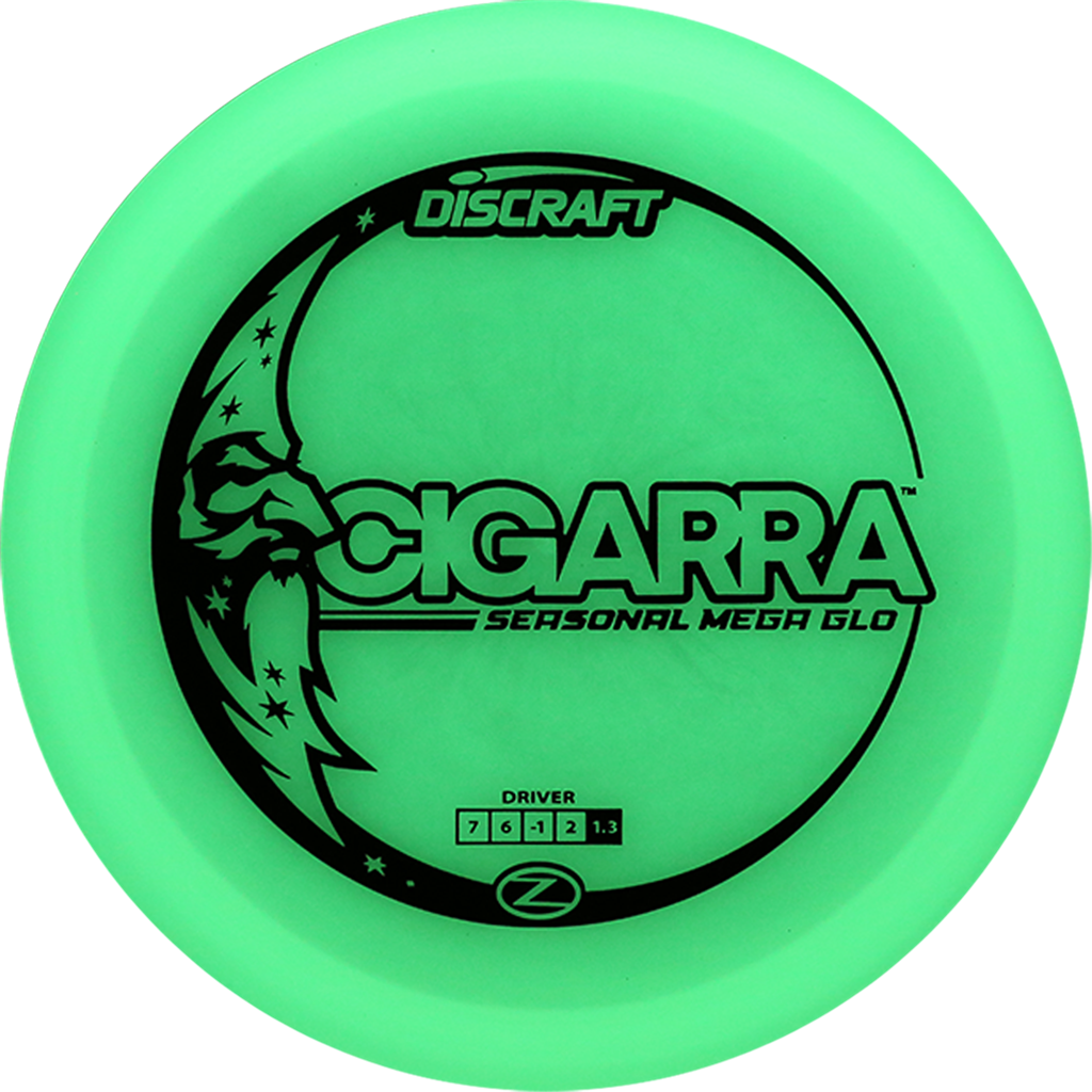 Discraft Seasonal Mega Glo Z Cigarra Fairway Driver Golf Disc
