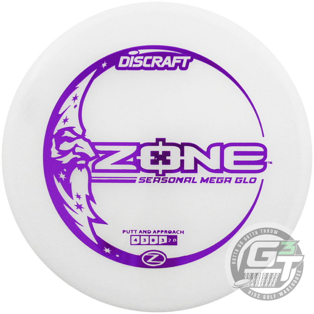 Discraft Seasonal Mega Glo Z Zone Putter Golf Disc