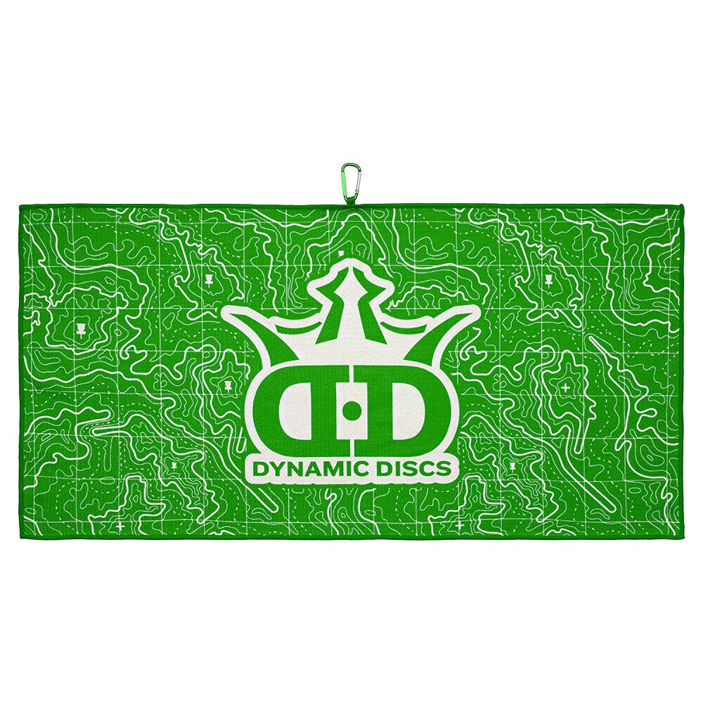 Dynamic Discs Topographic Microfiber Waffle Disc Golf Towel