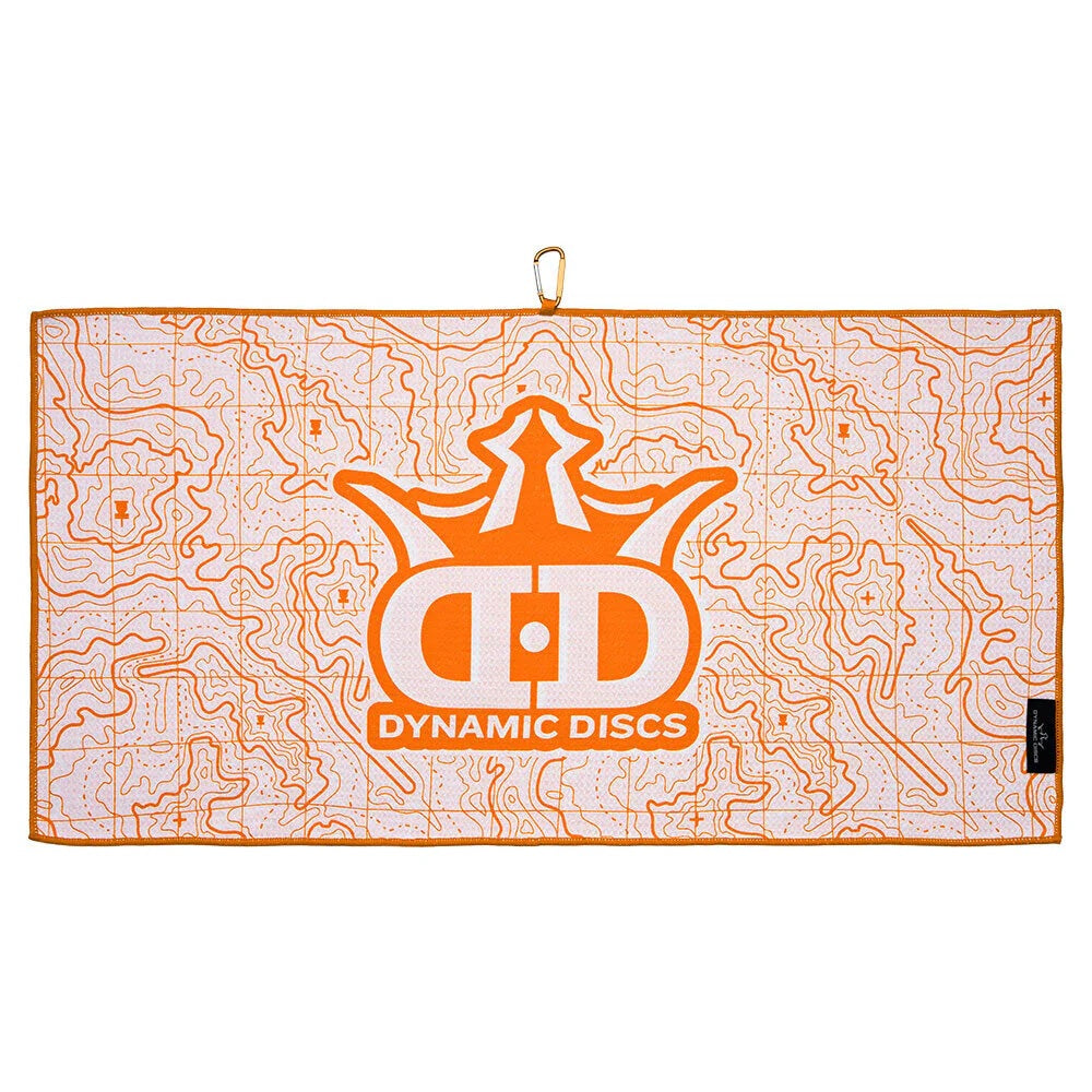 Dynamic Discs Topographic Microfiber Waffle Disc Golf Towel