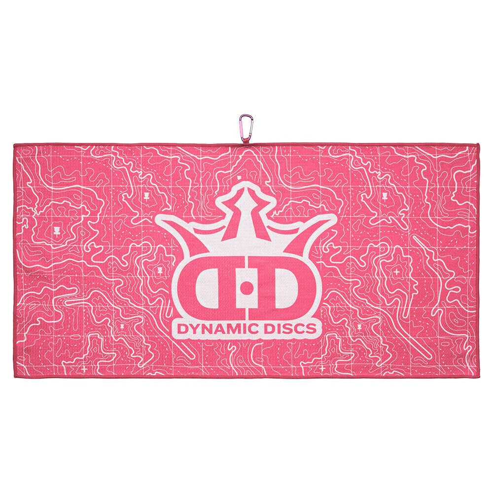 Dynamic Discs Topographic Microfiber Waffle Disc Golf Towel
