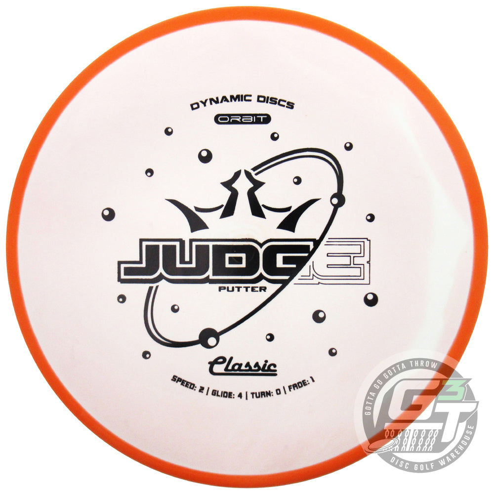 Dynamic Discs Classic Line Orbit Judge Putter Golf Disc