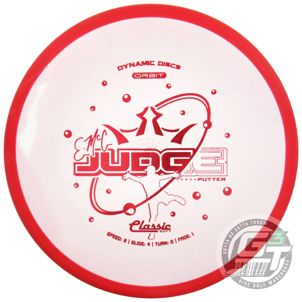 Dynamic Discs Classic Soft Orbit EMAC Judge Putter Golf Disc