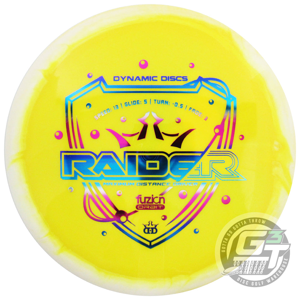 Dynamic Discs Fuzion Orbit Raider Distance Driver Golf Disc