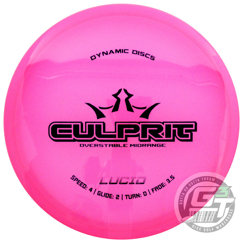 Dynamic Discs Lucid Culprit Midrange Golf Disc