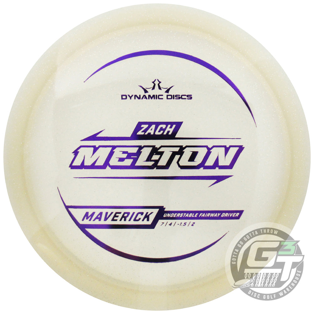 Dynamic Discs Limited Edition 2025 Team Series Zach Melton Gold Metal Flake Lucid Maverick Fairway Driver Golf Disc