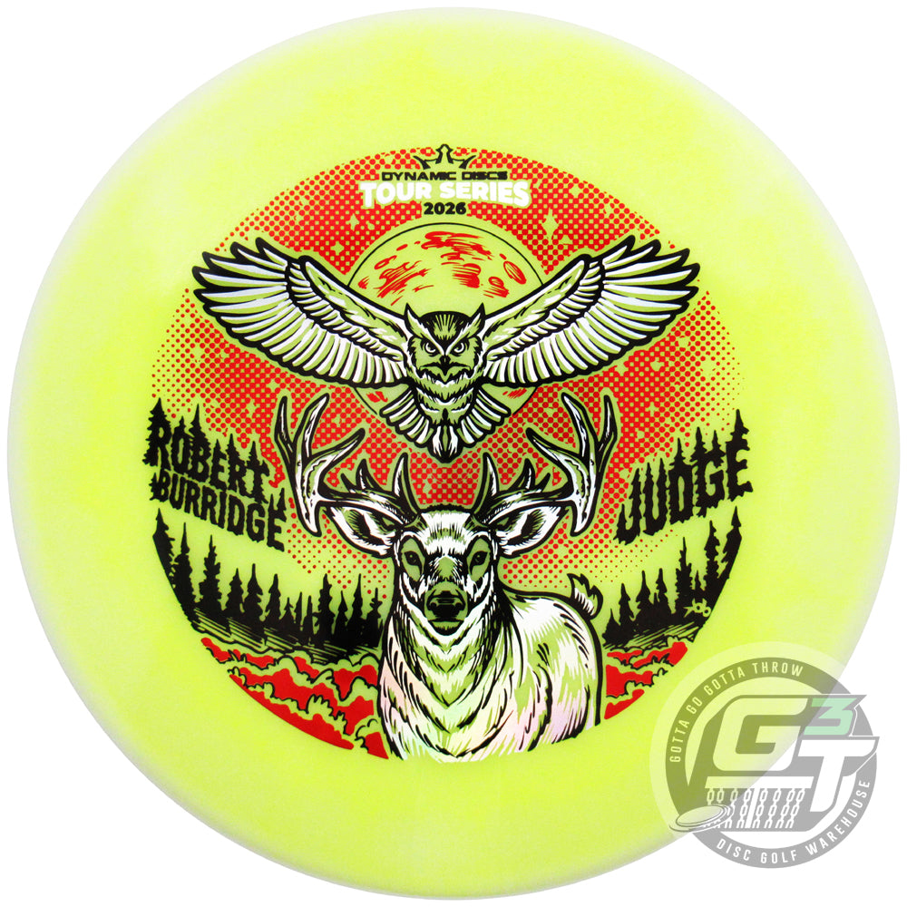 Dynamic Discs Limited Edition 2026 Team Series Robert Burridge Moonshine Glow Lucid-X Orbit Judge Putter Golf Disc