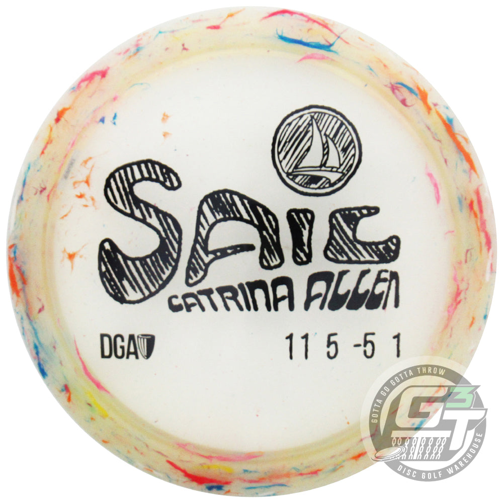 DGA Limited Edition 2025 Tour Series Catrina Allen Granite Blend Sail Distance Driver Golf Disc