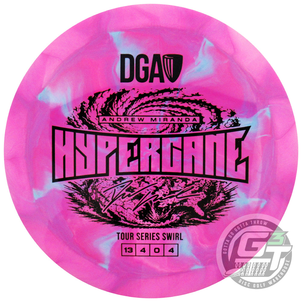 DGA Limited Edition 2026 Tour Series Andrew Miranda Special Blend Hypercane Distance Driver Golf Disc