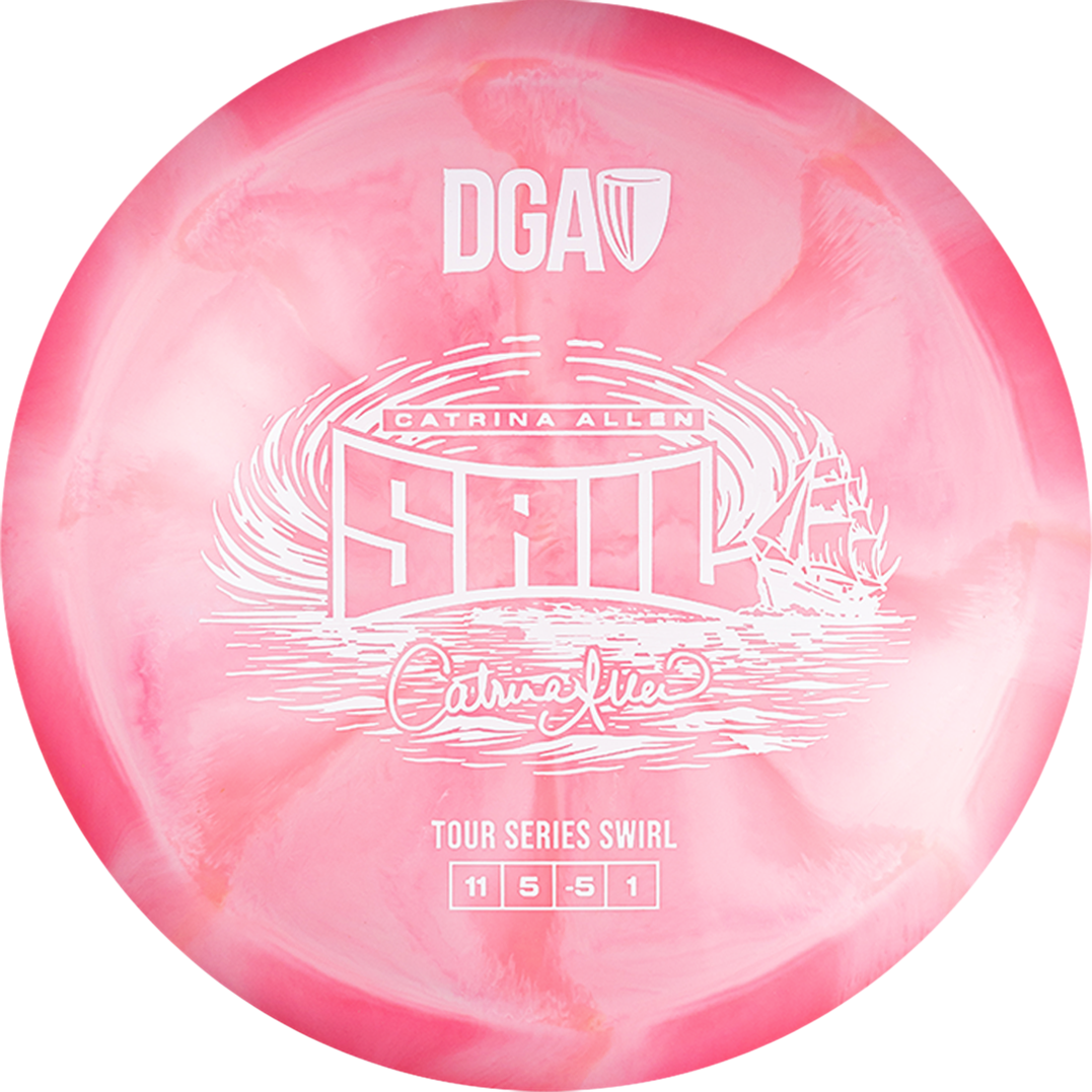DGA Limited Edition 2026 Tour Series Catrina Allen Special Blend Sail Distance Driver Golf Disc