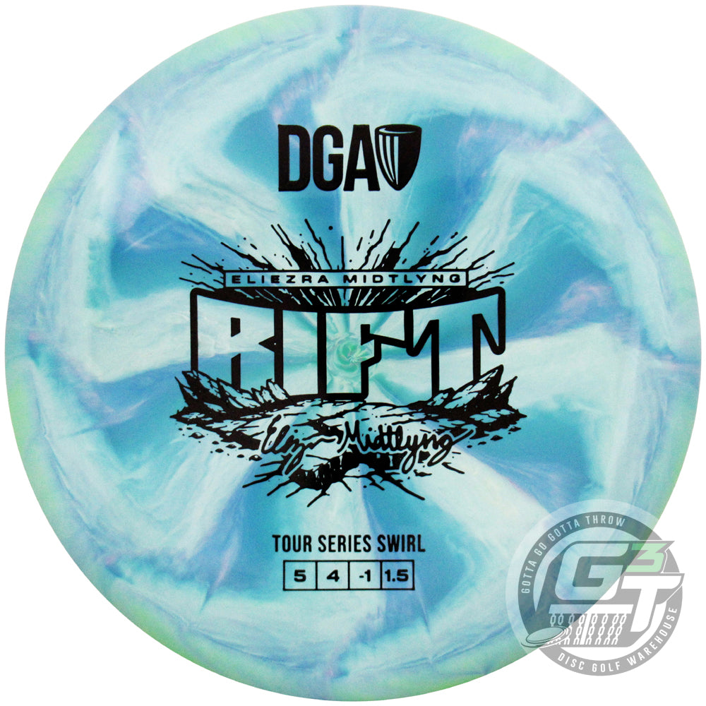 DGA Limited Edition 2026 Tour Series Eliezra Midtlyng Special Blend Rift Midrange Golf Disc