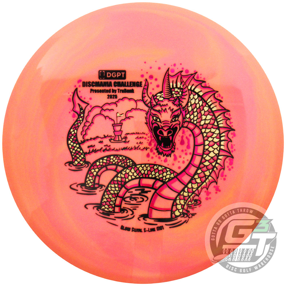 Discmania Limited Edition 2025 Discmania Challenge Glow Swirl S-line MD1 Midrange Golf Disc