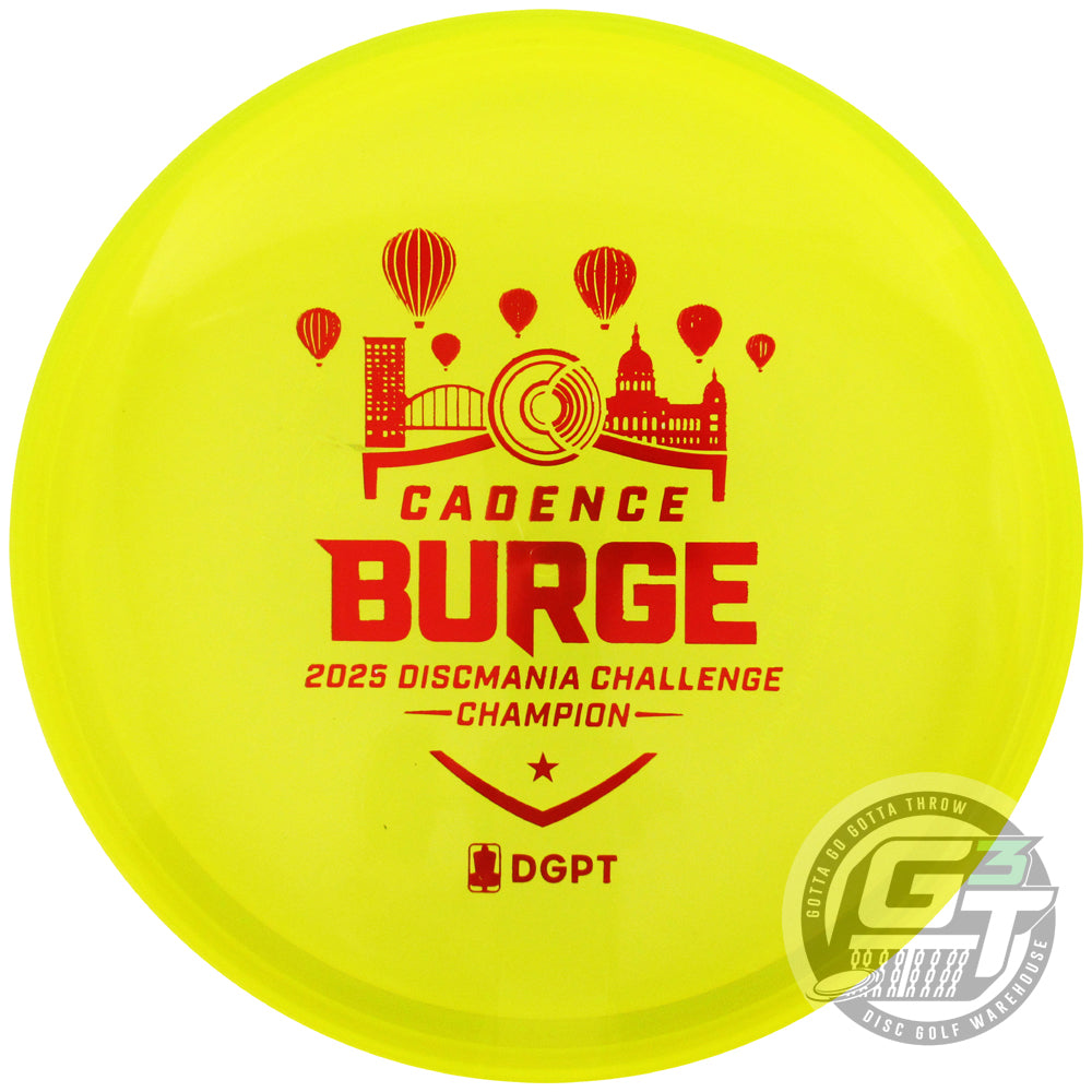 Discmania Limited Edition Triumph Series Cadence Burge 2025 Discmania Challenge C-Line Notion Putter Golf Disc