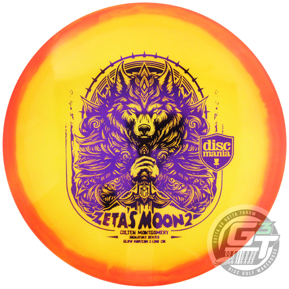 Discmania Limited Edition 2025 Signature Colten Montgomery Zeta's Moon II Glow Horizon C-Line CD1 Control Driver Distance Driver Golf Disc