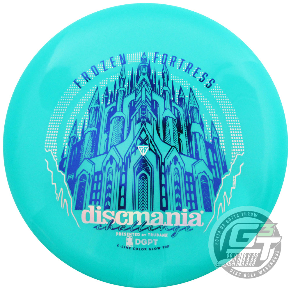 Discmania Limited Edition 2025 Discmania Challenge Color Glow C-Line P2x Putt & Approach Putter Golf Disc