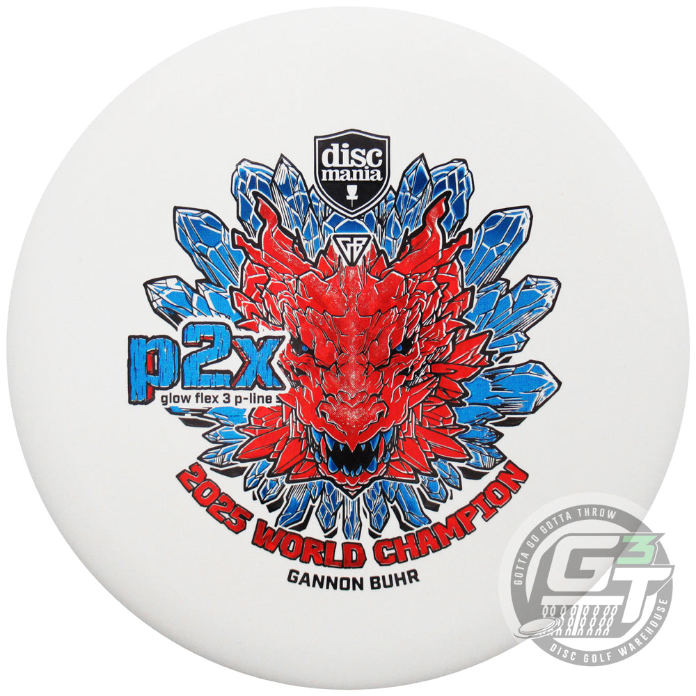Discmania Limited Edition Triumph Series Gannon Buhr 2025 World Champion Glow P-Line Flex 3 P2x Putt & Approach Putter Golf Disc