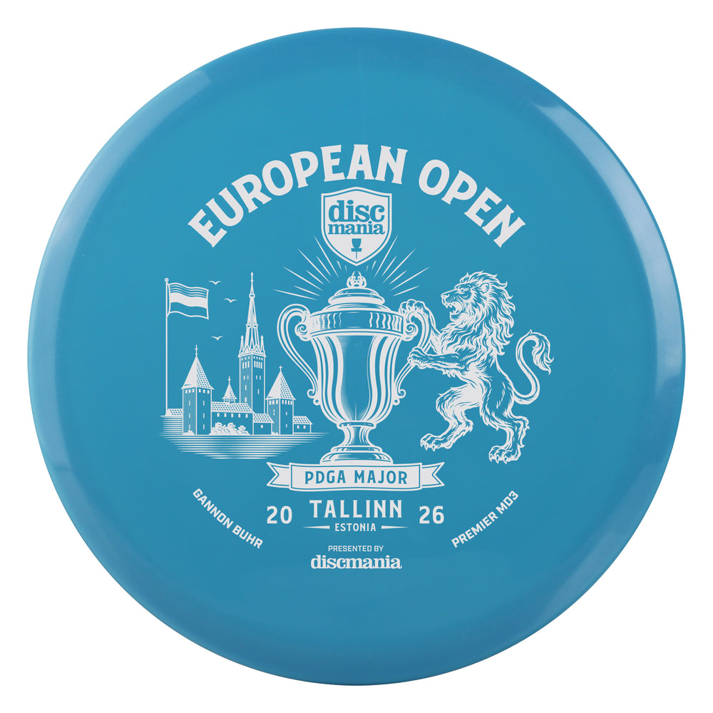 Discmania Limited Edition Triumph Series Gannon Buhr 2026 European Open Premier Q-Line MD3 Midrange Golf Disc