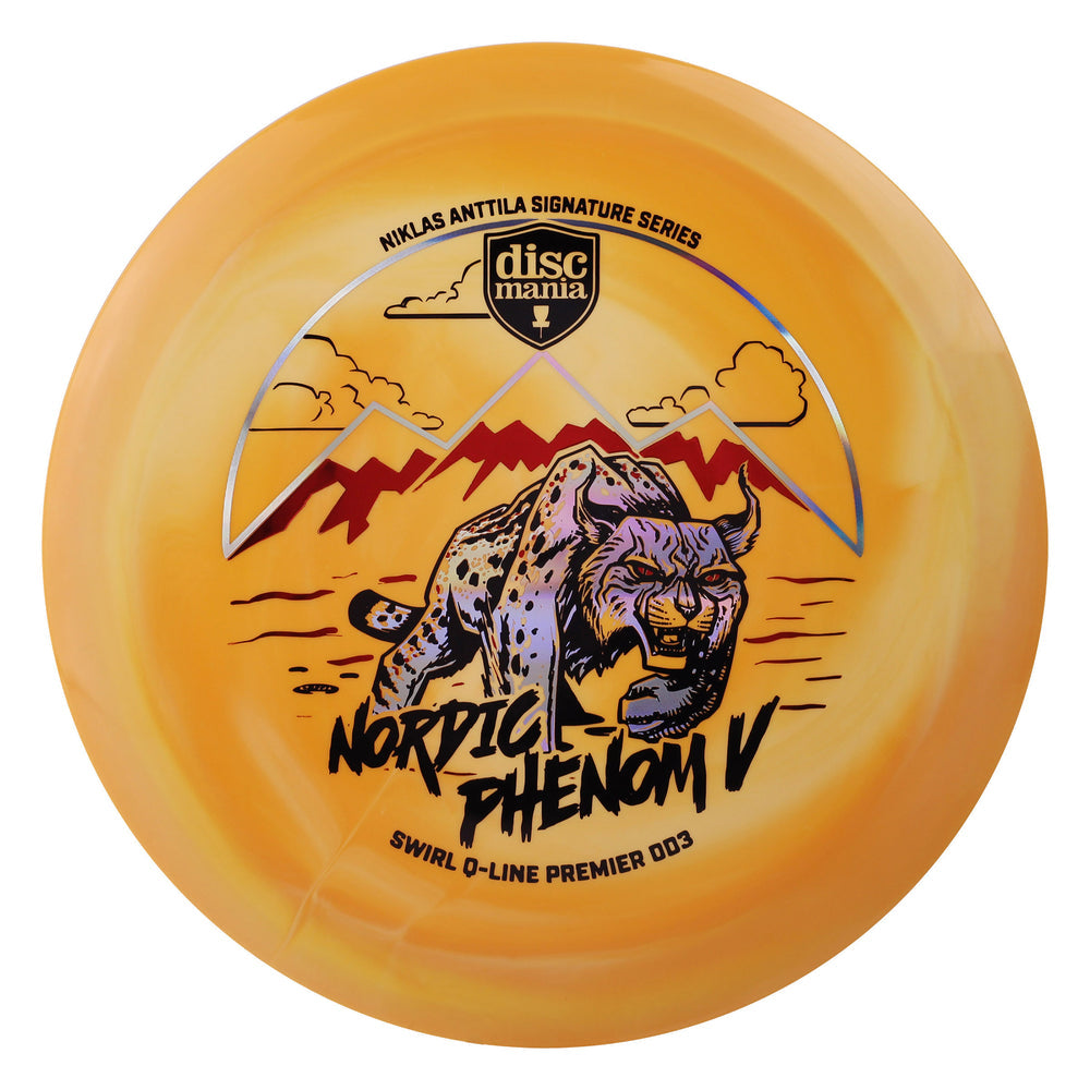 Discmania Limited Edition 2026 Signature Niklas Anttila Nordic Phenom V Swirl Q-Line DD3 Distance Driver Golf Disc