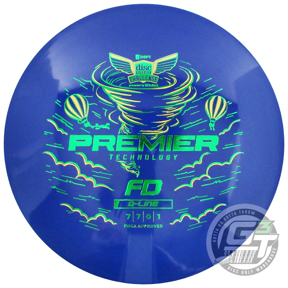 Discmania Limited Edition 2026 Discmania Challenge Premier Q-Line FD Fairway Driver Golf Disc