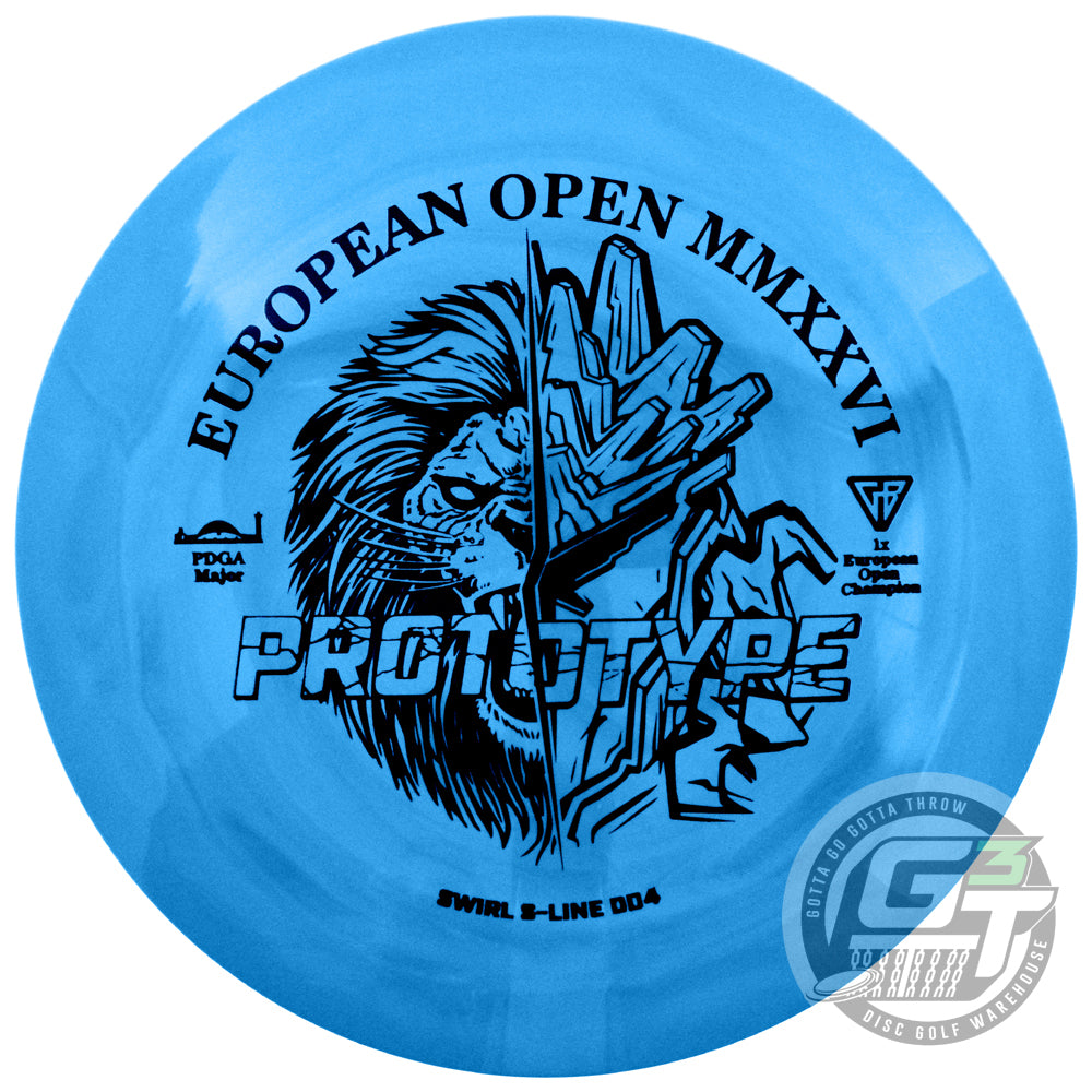 Discmania Limited Edition 2026 European Open Prototype Swirl S-Line DD4 Distance Driver Golf Disc