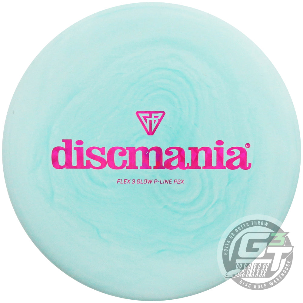 Discmania Limited Edition Gannon Buhr Glow P-Line Flex 3 P2x Putt & Approach Putter Golf Disc