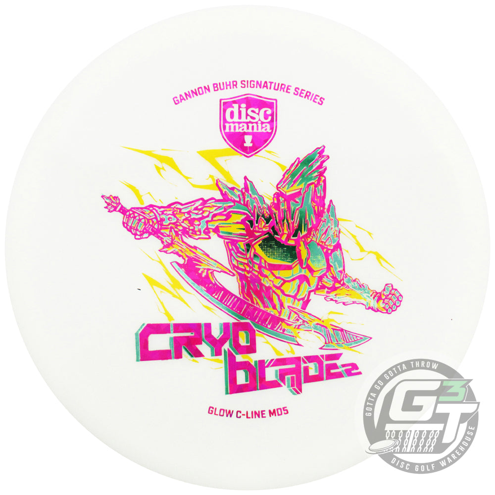 Discmania Limited Edition 2026 Signature Gannon Buhr Cryo Blade II Glow C-Line MD5 Midrange Golf Disc