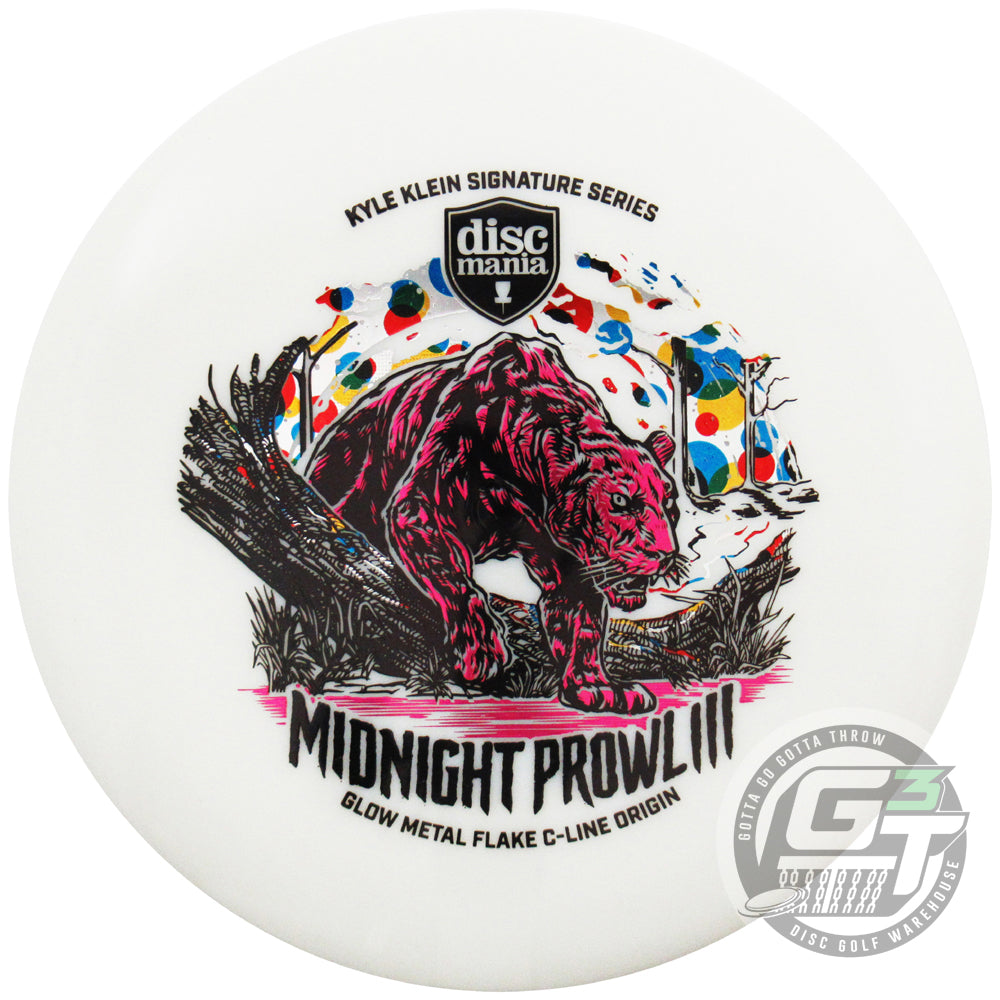Discmania Limited Edition 2026 Signature Kyle Klein Midnight Prowl III Glow Metal Flake C-Line Origin Midrange Golf Disc