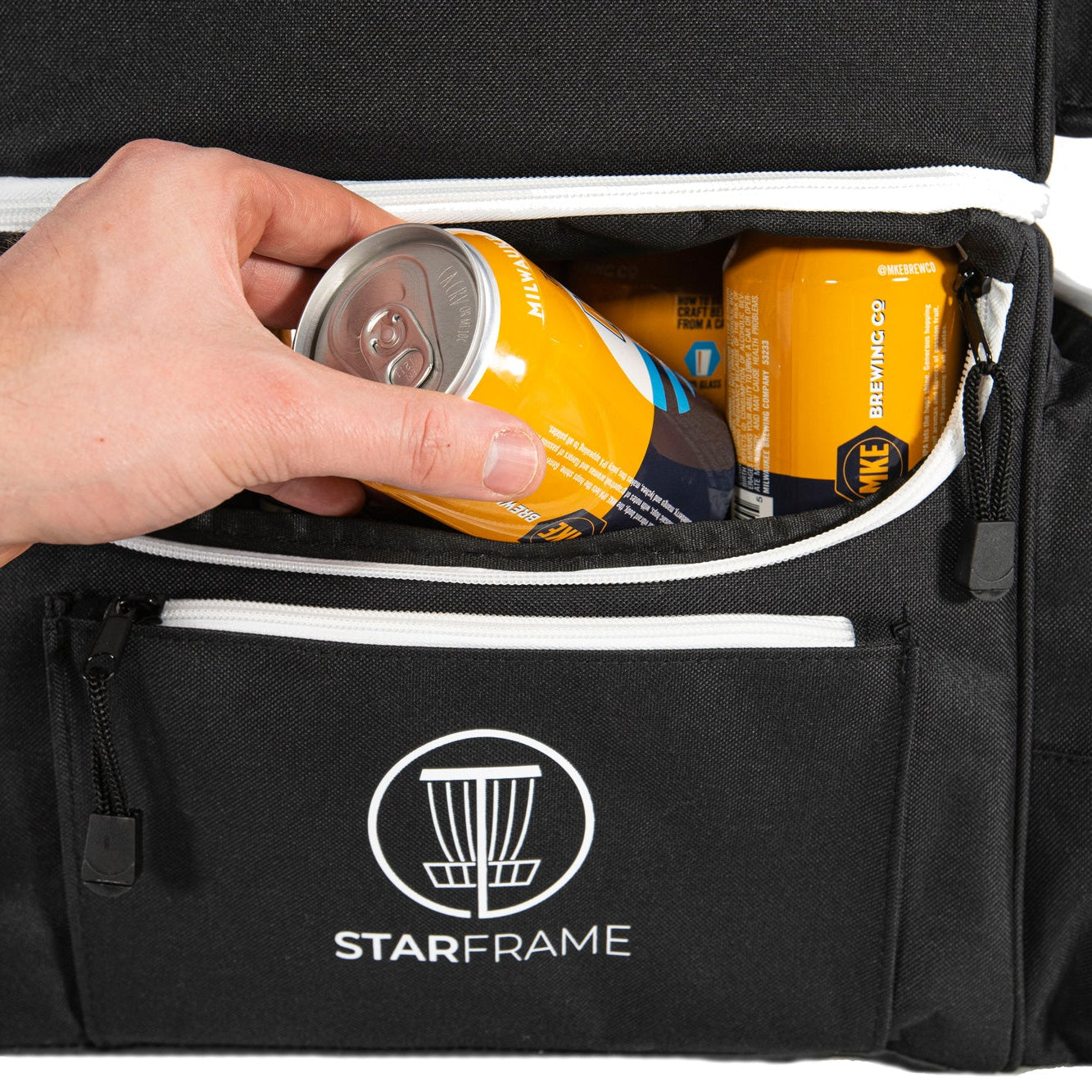 BRICK 3.0 Disc Golf Bag With Cooler - Gotta Go Gotta Throw