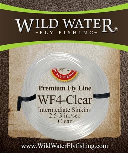 Wild Water Fly Fishing Weight Forward 4 Weight Clear Fly Line