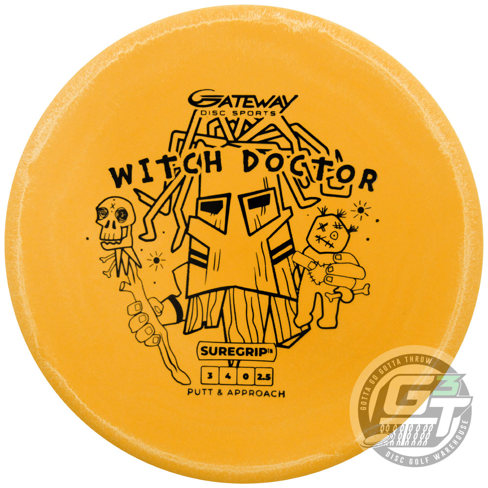 Gateway Sure Grip Super Stupid Soft Witch Doctor Putter Golf Disc