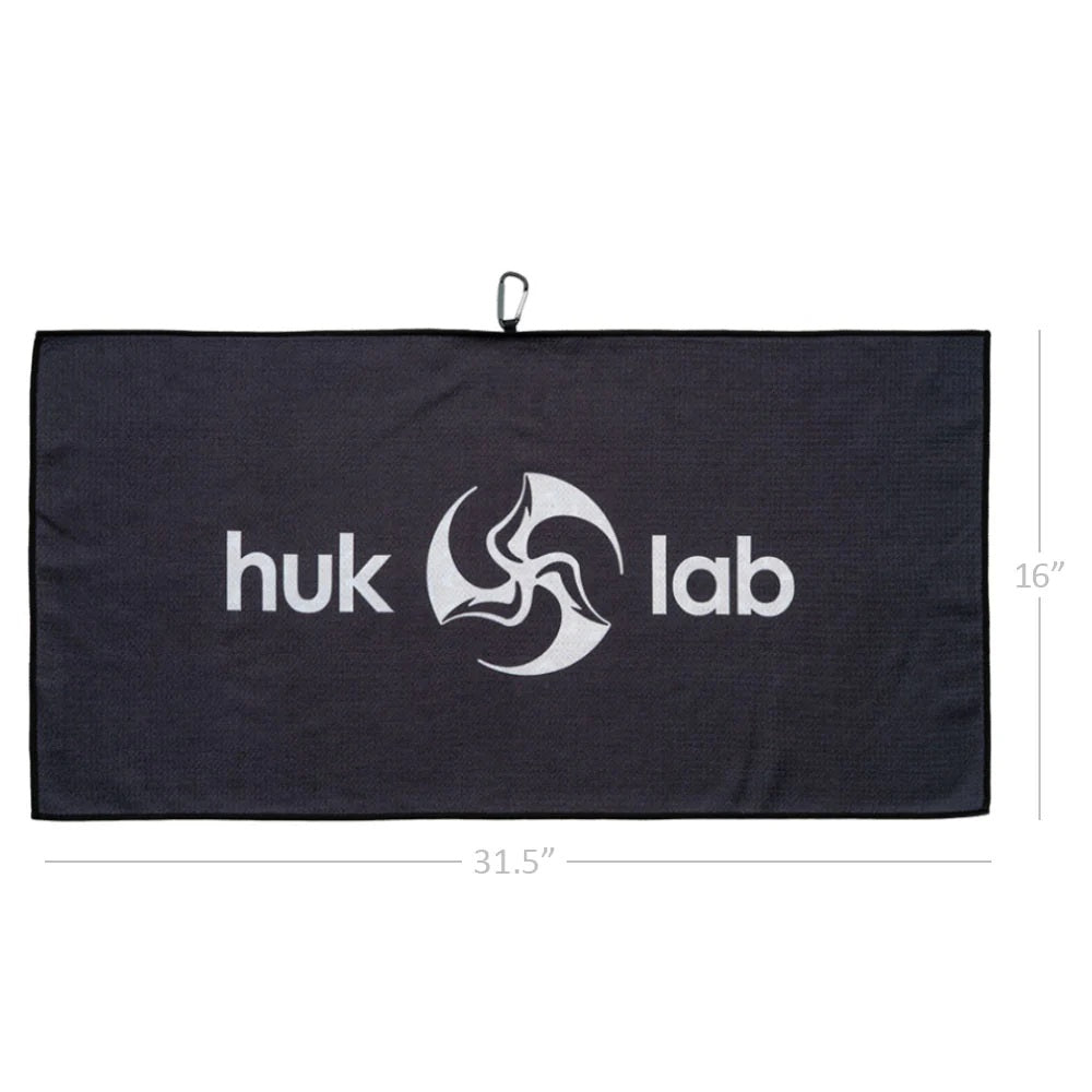 Huk Lab TriFly Microfiber Waffle Disc Golf Towel
