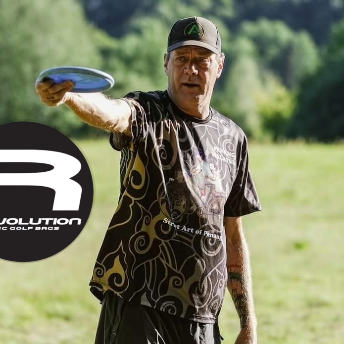 Revolution Carolina Team Disc Golf Bag V2 - TACTICAL SCOTT STOKELY - Gotta Go Gotta Throw