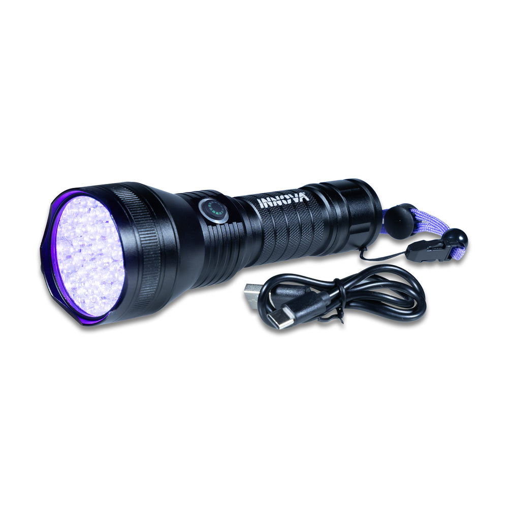 Innova 51-LED Rechargeable UV Flashlight & Glow Disc Charging Light