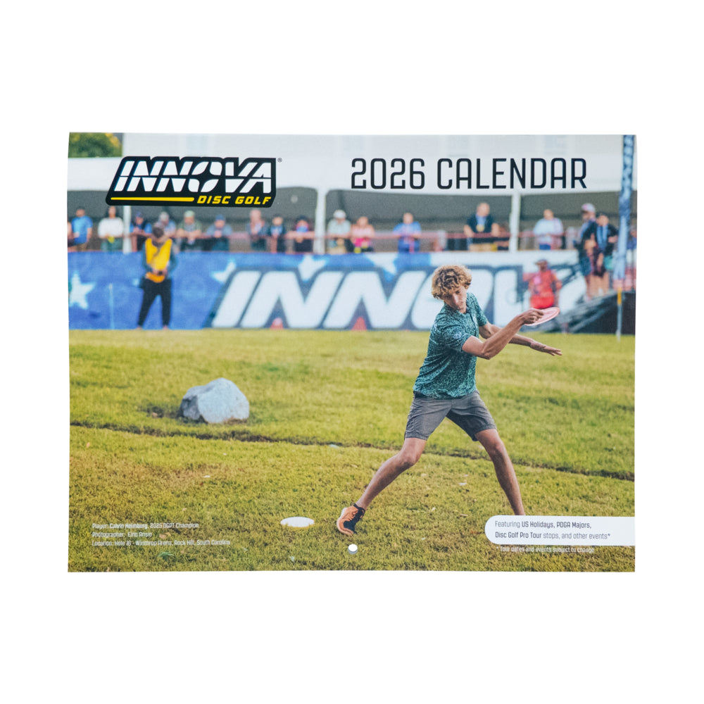 Innova 2026 Disc Golf Calendar