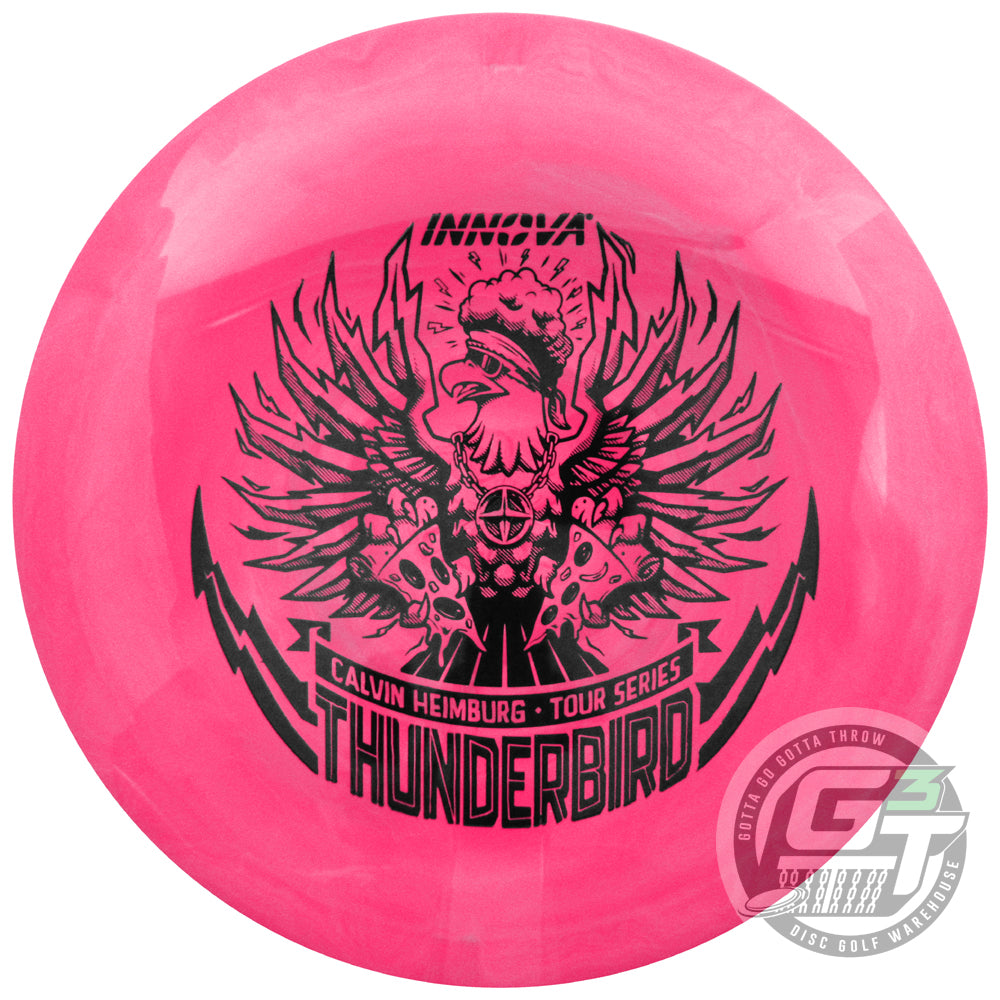 Innova Limited Edition 2025 Tour Series Calvin Heimburg Swirl Star Thunderbird Distance Driver Golf Disc