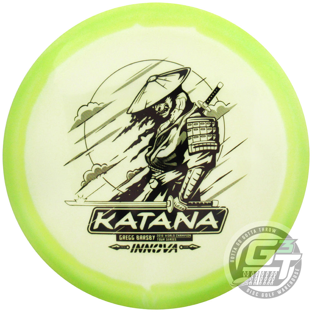 Innova Limited Edition 2025 Tour Series Gregg Barsby Proto Glow Halo Star Katana Distance Driver Golf Disc