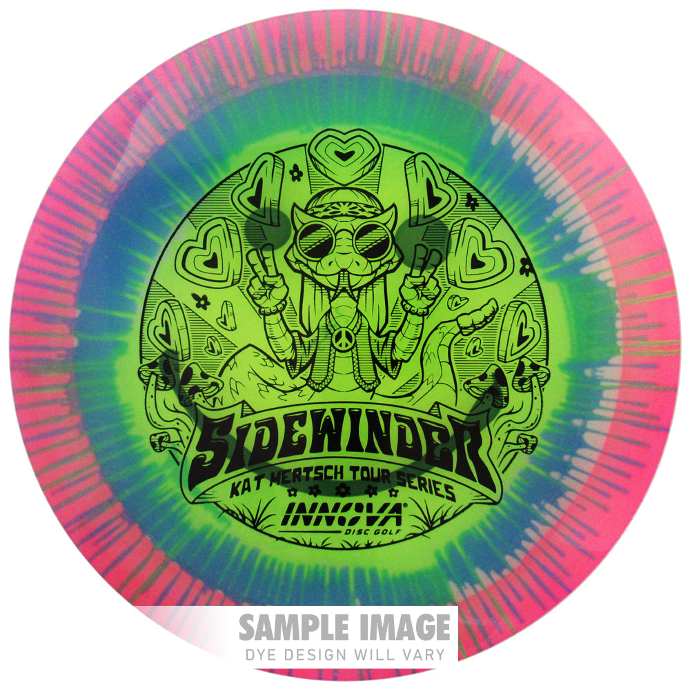 Innova Limited Edition 2025 Tour Series Kat Mertsch I-Dye Champion Sidewinder Distance Driver Golf Disc