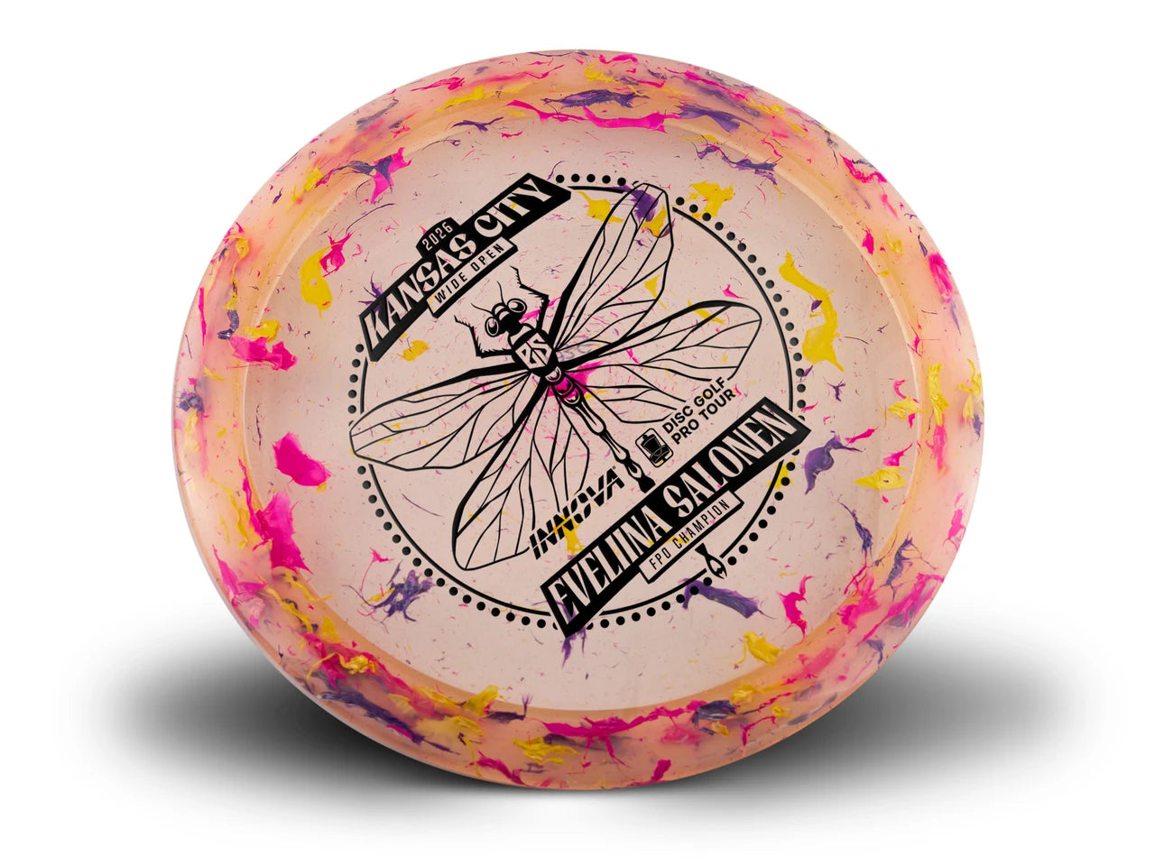 Innova Limited Edition 2026 Tour Series Eveliina Salonen Kansas City Wide Open Commemorative Party Time Champion TL3 Fairway Driver Golf Disc